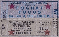 Foghat / Focus on Mar 4, 1973 [981-small]