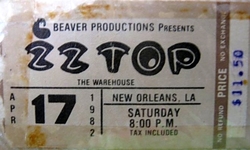 ZZ Top / Jay Boy Adams on Apr 17, 1982 [029-small]