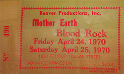 Mother Earth / Bloodrock   on Apr 25, 1970 [058-small]