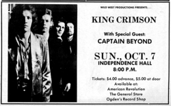 King Crimson / Captain Beyond on Oct 7, 1973 [140-small]