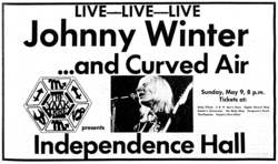 Johnny Winter / Curved Air on May 9, 1971 [253-small]