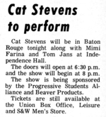 Cat Stevens / Mimi And Tom on Nov 16, 1971 [265-small]