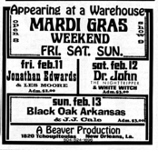 Black Oak Arkansas  / J.J. Cale on Feb 13, 1972 [312-small]