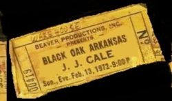 Black Oak Arkansas  / J.J. Cale on Feb 13, 1972 [314-small]