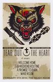 Tear Out the Heart / Welcome Home / The Weekend Routine / A Promise To Burn / Make Room on Feb 5, 2016 [855-small]