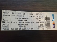 Pearl Jam on Oct 14, 2014 [878-small]