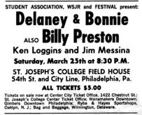 Delaney & Bonnie / Billy Preston / Loggins & Messina on Mar 25, 1972 [909-small]