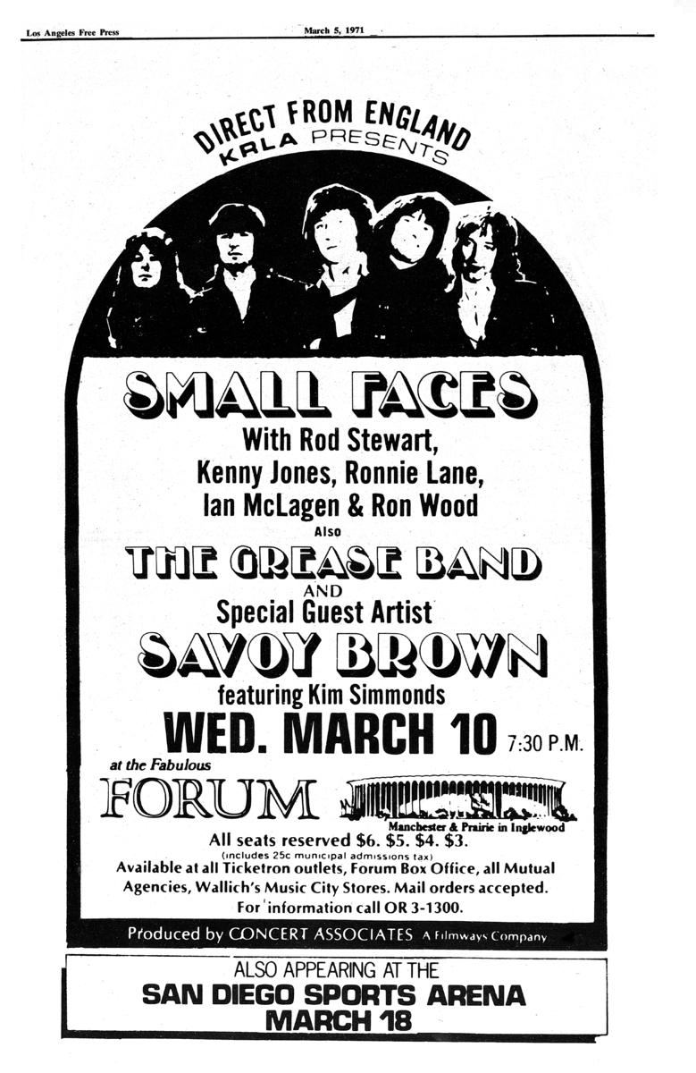 The Grease Band Concert & Tour History Concert Archives