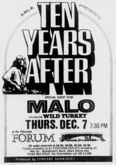 Ten Years After / Malo / Wild Turkey on Dec 7, 1972 [941-small]