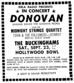 Donovan / the buckinghams / Midnight Strings Quartet on Sep 23, 1967 [013-small]