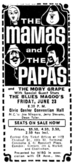 The Mamas & the Papas / Moby Grape / The Blues Magoos on Jun 23, 1967 [139-small]