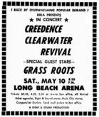 Creedence Clearwater Revival / The Grass Roots on May 10, 1969 [181-small]