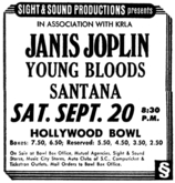 janis joplin / The Youngbloods / Santana on Sep 20, 1969 [182-small]
