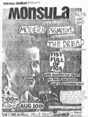 Monsula / Modern Primitive / The Dread / Fist Full Of Figs on Aug 10, 1990 [307-small]