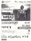 Discipline / The Dread / Discontent / Playground on May 3, 1991 [317-small]