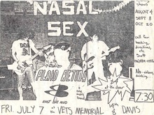 Nasal Sex / Plaid Retina / East Bay Mud on Jul 7, 1989 [319-small]