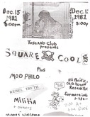 Square Cools / Mod Philo / Rebel Truth / Militia on Dec 15, 1981 [323-small]