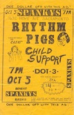 The Rhythm Pigs / Child Support / Dot 3 on Oct 5, 1986 [325-small]