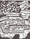 Gruk / Flower Violence / Planetary Ruins / Question on Aug 26, 2008 [328-small]