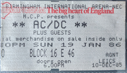 Who Made Who on Jan 19, 1986 [339-small]