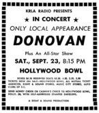 Donovan / the buckinghams / Midnight Strings Quartet on Sep 23, 1967 [379-small]