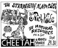 Strawberry Alarm Clock / The Rich Kids / The Natural Resource on Sep 29, 1967 [407-small]