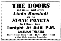 The Doors / Stone Poneys / Linda Ronstadt on Mar 16, 1968 [424-small]