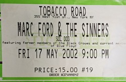 Marc Ford & The Sinners / Sol Dog on May 17, 2002 [461-small]