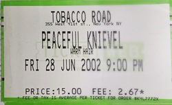 Peaceful Knievel / Warm Hair on Jun 28, 2002 [463-small]