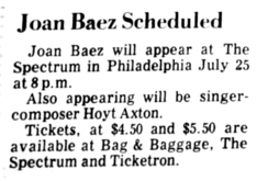 Joan Baez / Hoyt Axton on Jul 25, 1975 [476-small]