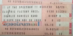 The Charlie Daniels Band / Henry Paul Band on Nov 30, 1980 [700-small]