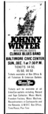 Johnny Winter / Climax Blues Band on Dec 1, 1974 [847-small]