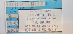 Catherine Wheel / House of Love / Ocean Colour Scene on Nov 4, 1992 [284-small]