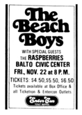 The Beach Boys / The Raspberries on Nov 22, 1974 [368-small]