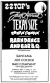 ZZ Top / Santana / Joe Cocker / Bad Company on Sep 1, 1974 [410-small]