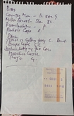 Partial set list, and ticket from the gig.
This was 1984, despite what the ticket suggests, Alexis Korner Tribute Concert on Jun 5, 1984 [435-small]