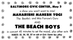 The Beach Boys / Maharishi Mahesh Yogi on May 3, 1968 [443-small]