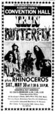 iron butterfly / Rhinoceros on May 30, 1970 [452-small]