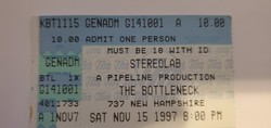 Stereolab / Mouse on Mars / Plush on Nov 15, 1997 [458-small]