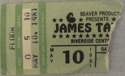 James Taylor on May 10, 1981 [459-small]