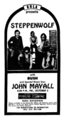 Steppenwolf / John Mayall / Bush on Oct 2, 1970 [473-small]