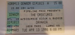 The Creatures / Shallow on Apr 13, 1999 [521-small]