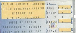 Midnight Oil / House of Freaks on Jun 13, 1988 [549-small]