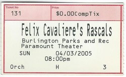 Felix Cavalier's Rascals on Apr 3, 2005 [618-small]