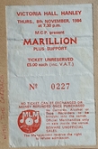 Marillion / The Cardiacs on Nov 8, 1984 [628-small]