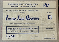 Electric Light Orchestra / Voyager on Dec 12, 1981 [639-small]