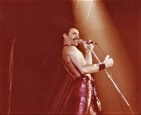 Freddie Mercury, tags: Queen, Greensboro, North Carolina, United States, Greensboro Coliseum - Queen / Dakota on Aug 14, 1980 [694-small]