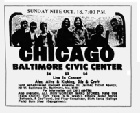 Chicago / Alive 'N Kickin' / Seals & Crofts on Oct 18, 1970 [710-small]