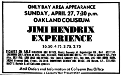 Jimi Hendrix / Fat Mattress on Apr 27, 1969 [785-small]