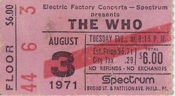 The Who  / Labelle on Aug 3, 1971 [875-small]